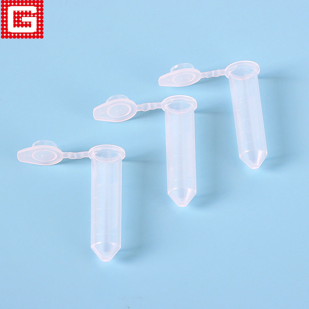 Lab Plastic 0.5ml 1.5ml 2ml Conical Centrifuge Tube with safety Lock