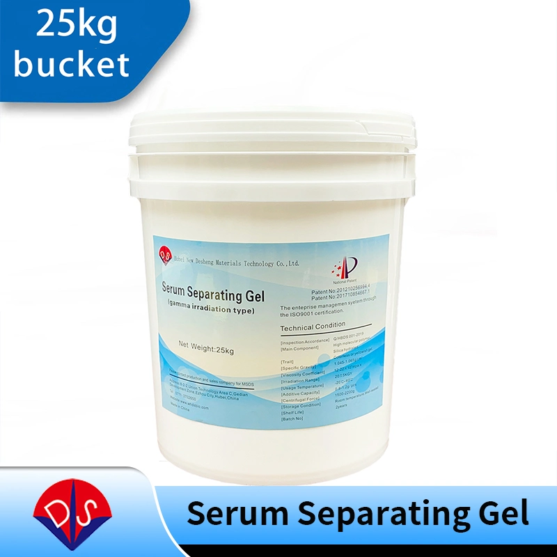 Separação do soro Gel para coleta de sangue Vacutainers do Tubo