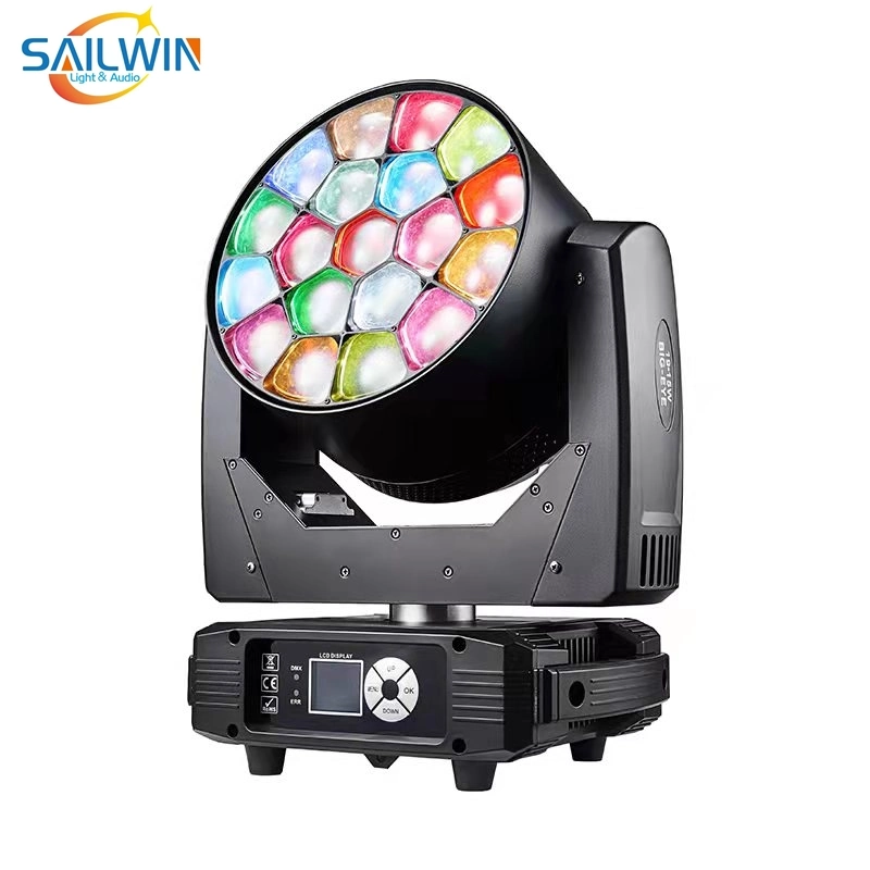 K10 Clay-Park Mini Bee Eye LED Moving Head Light DJ Stage Lighting