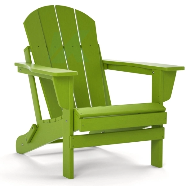 Outdoor HDPE Adirondack Beach Garden Chair