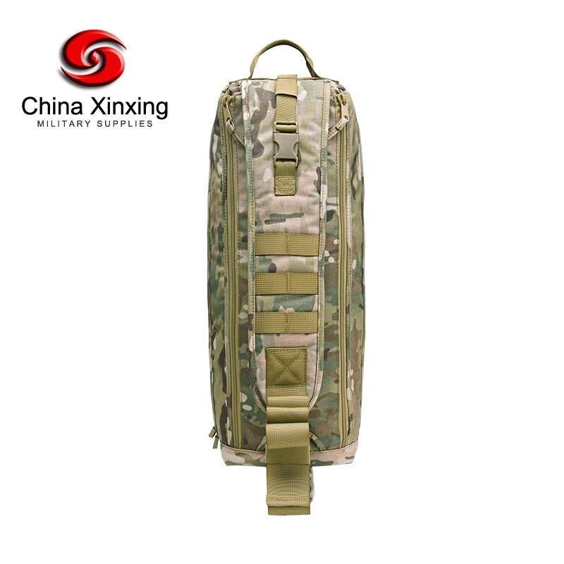 Multicam Triple Vice Pouch Multifunctional Military Sling Bag for Outdoor Camping Hiking