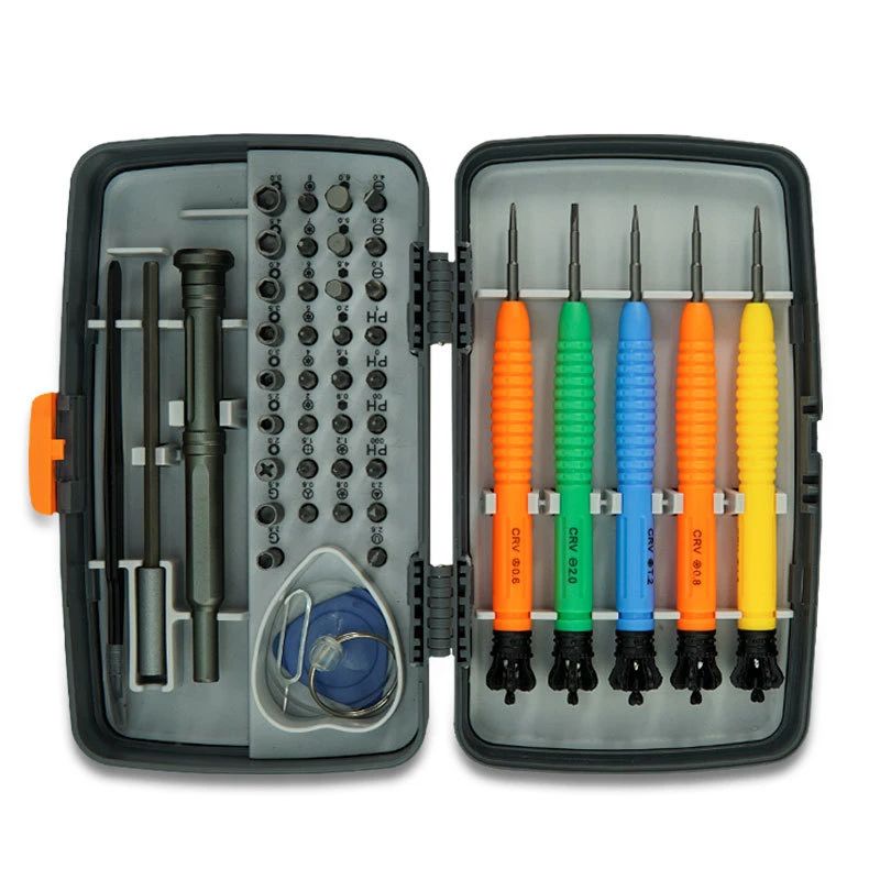 Precision Screwdriver Set 45 in 1 Magnetic Slotted Phillips Torx Screw Bits Combinational Kits Magnetic Torx Bits Screwdrivers Handle Phone Repair Hand Tools