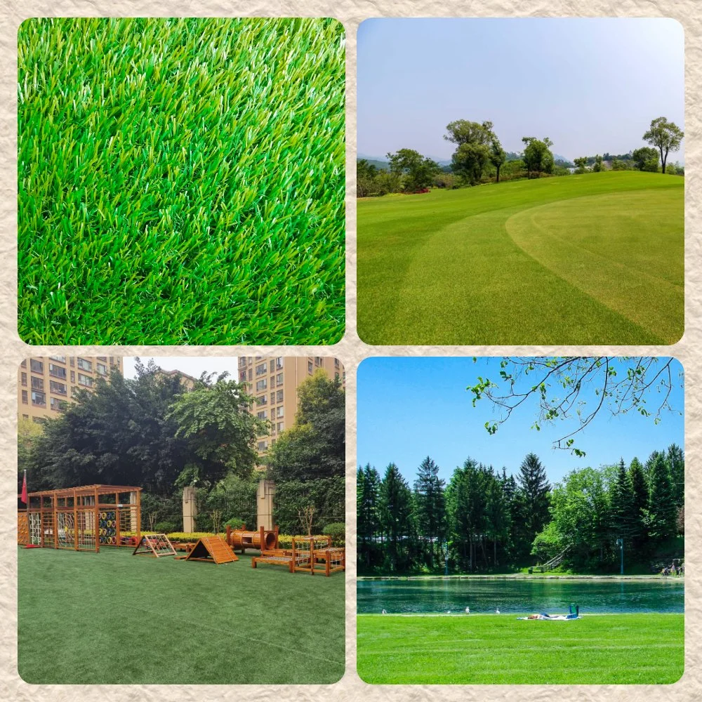 Outdoor Synthetic Lawn Turf Grass for Landscaping Home Garden