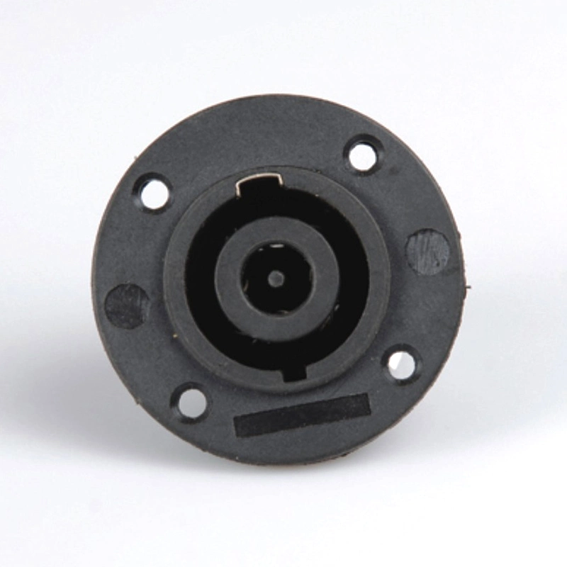 Round 4 Pole Audio Speaker Speakon Female Socket (9.3254)