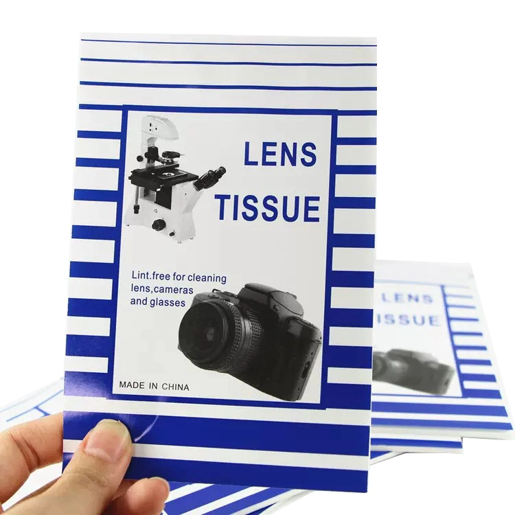 Laboratory Microscope Cleaning Paper 15 X 10cm 50 Sheets Disposable Microscope/Camera Lens Tissues Lens Cleaning Tissue