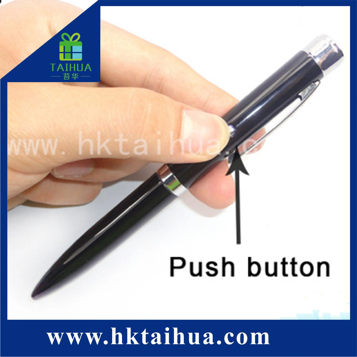Hot Sale Ball Pen LED Light, Gift Pen (TH-08037)