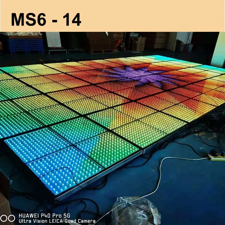 Dragonstage Stage Risers Aluminum Glass New 3D Dance Floor LED Display Screen Stage Floors Ms6-13