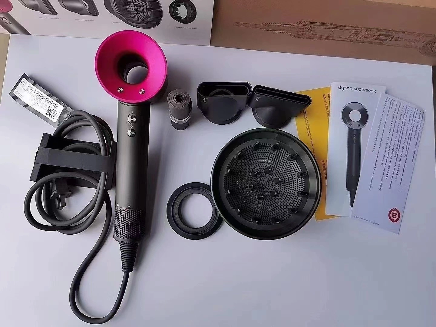 Atacado baixo preço original cuidado home do cabelo do aparelho para Dyson Produtos cosméticos para secadores de cabelo supersónicos