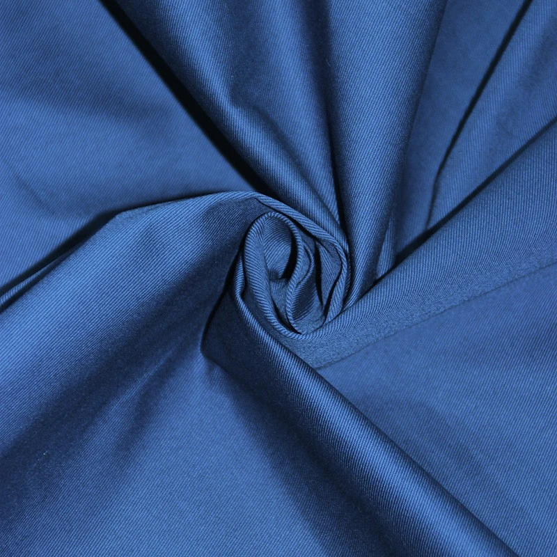 Good Color Fastness Full Process Dyed Twill 200 GSM Fabric Tc 65/35 Workwear Fabric