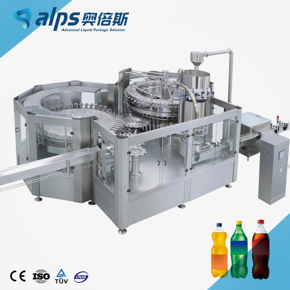 Automatic Pet Bottle Carbonated Drink Filling Machine / CSD Machinery /Beverage Equipment