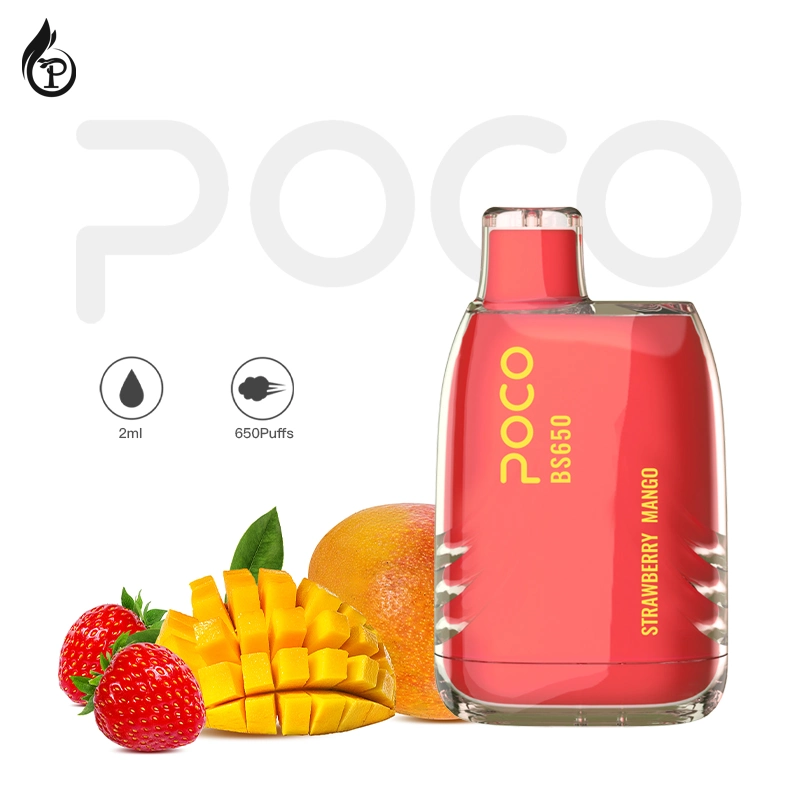 Poco BS3500 Vape descartáveis Pen Bobina de malha 1500mAh Dispositivo com Dom Vape Embalagem Disponível