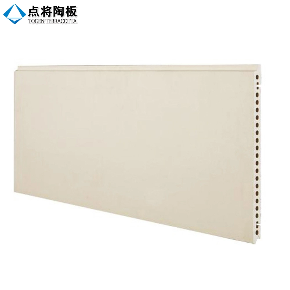 Light Grey Natural Clay Cladding Wall Terracotta Panel