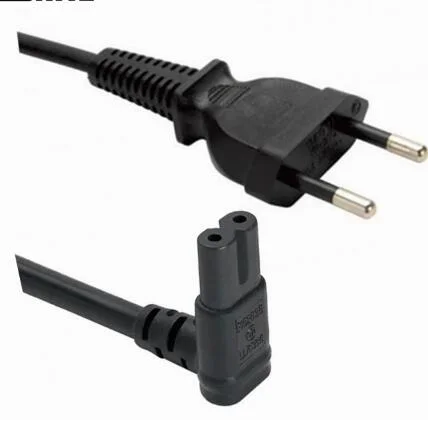 Down Angled IEC 320 C7 Power Cord Cable