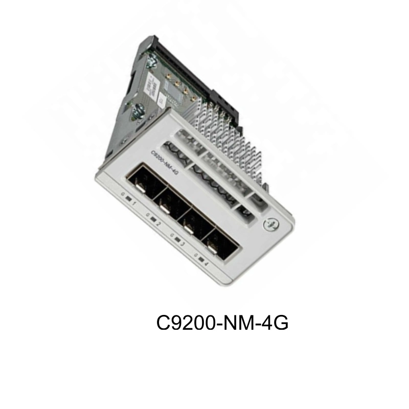 وحدة شبكة Cisco C9200-NM-4G Catalyst 9200 4 X 1G لـ 9200 محولات الشبكة
