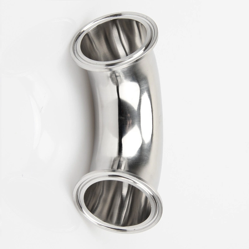 90 Degree Stainless Steel Seamless Pipe Fitting Butt-Welded Elbow Manufacturer in China