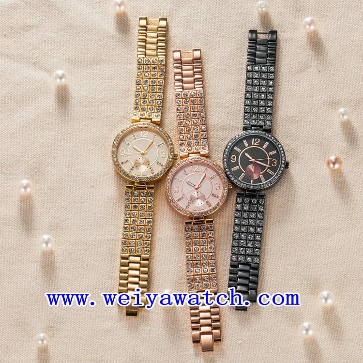 Stainless Steel Watch ODM Ladies Watch (WY-G17004C)