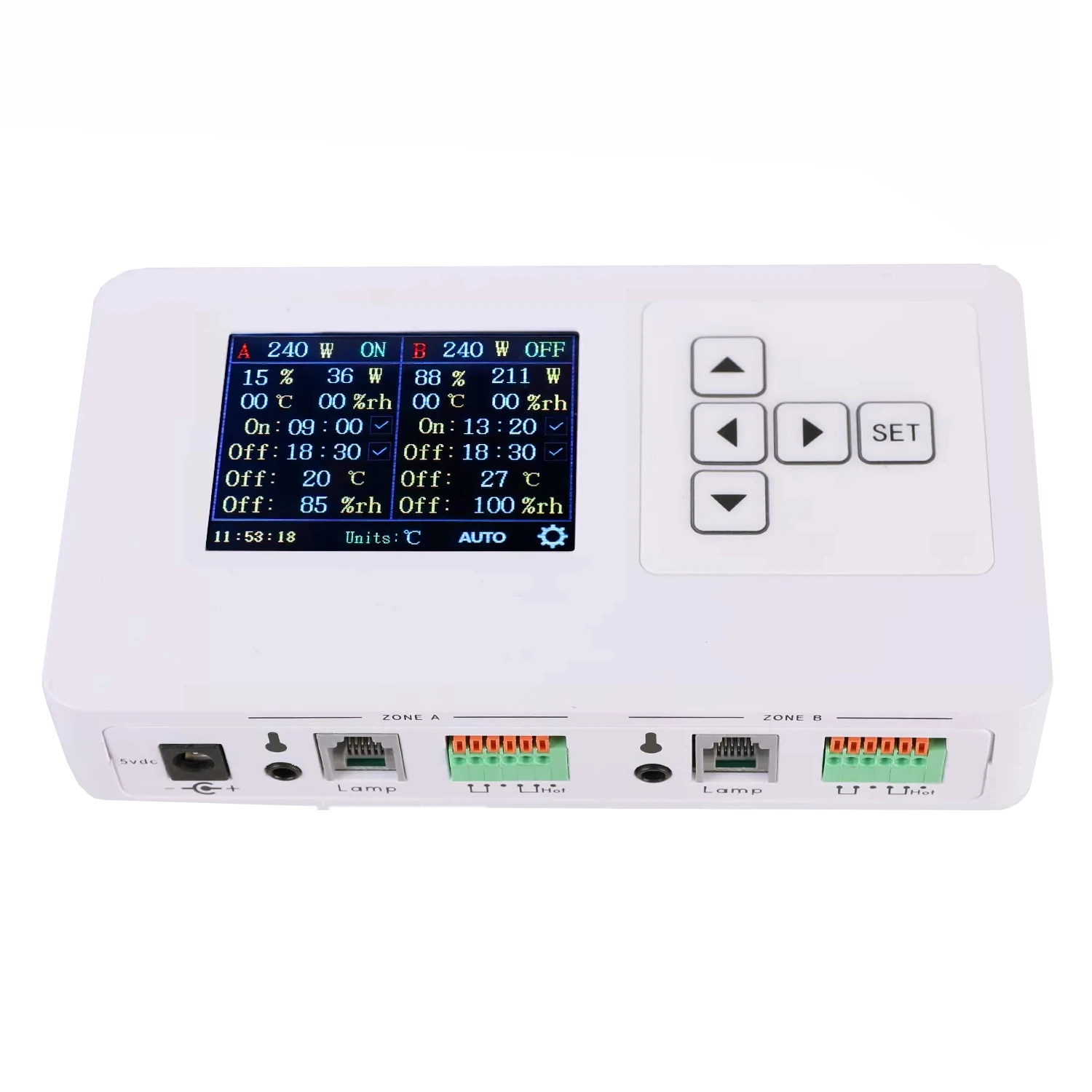 Smart LED Grow Light Controller Master Lighting Controller 0-10V Dimming Grow Light Control