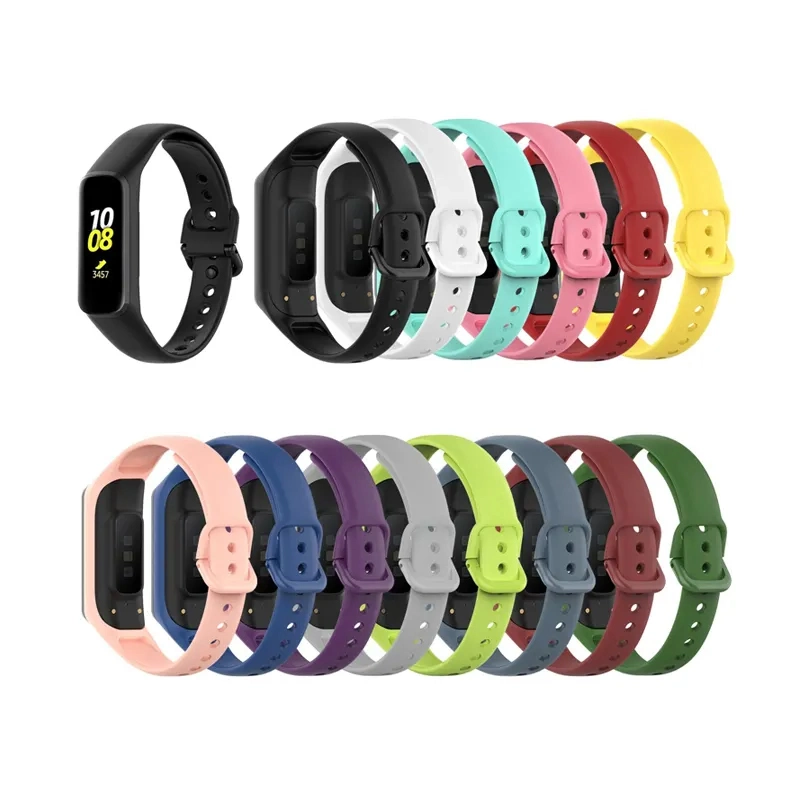 Rubber Smart Original Silicone Watch Band for Silicone Apple Watch Sport Bands for iWatch Series 8 7 Se 6 5 Strap