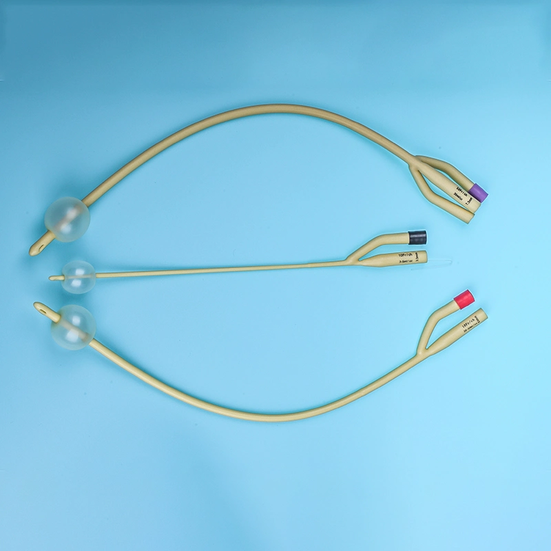 100% Medical Latex Urethral Foley Catheter 2 Way