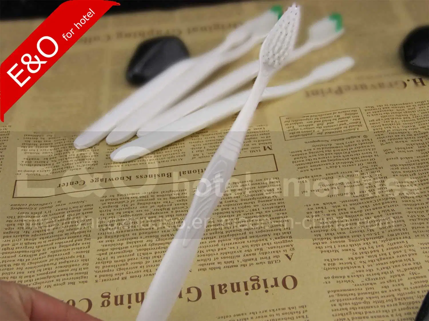 Disposable Material Cornstarch Travel Prepasted Reusable Toothbrush