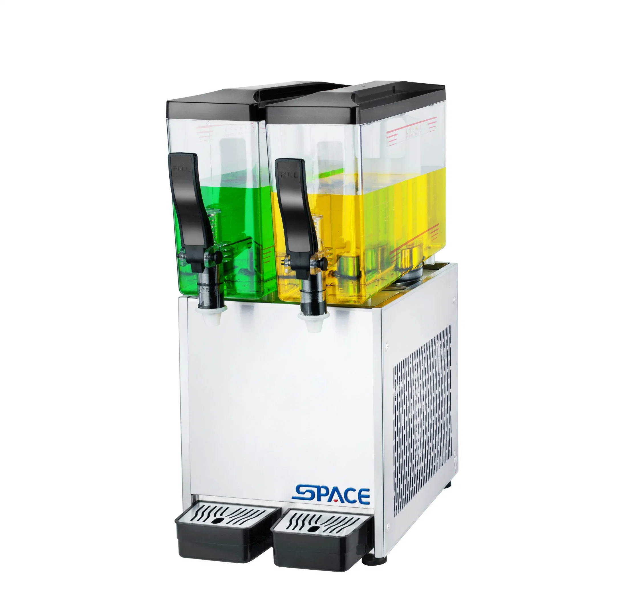 Factory Wholesale 2 Tanks Juice Beverage Dispenser Machine for Hotel Restaurant