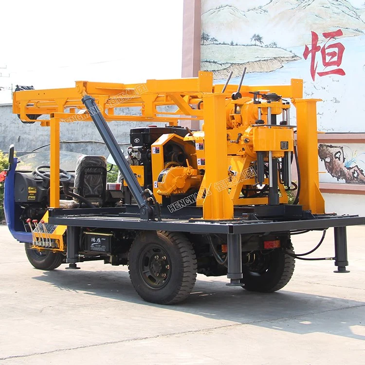 High quality/High cost performance  Deep Water Well Digging Tricycle Water Well Borer