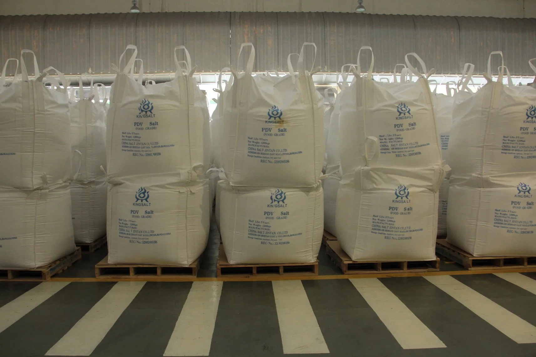 Sal industrial cloreto de sódio a vácuo PDV 99.7% Mín. Embalagem em Sacos grandes