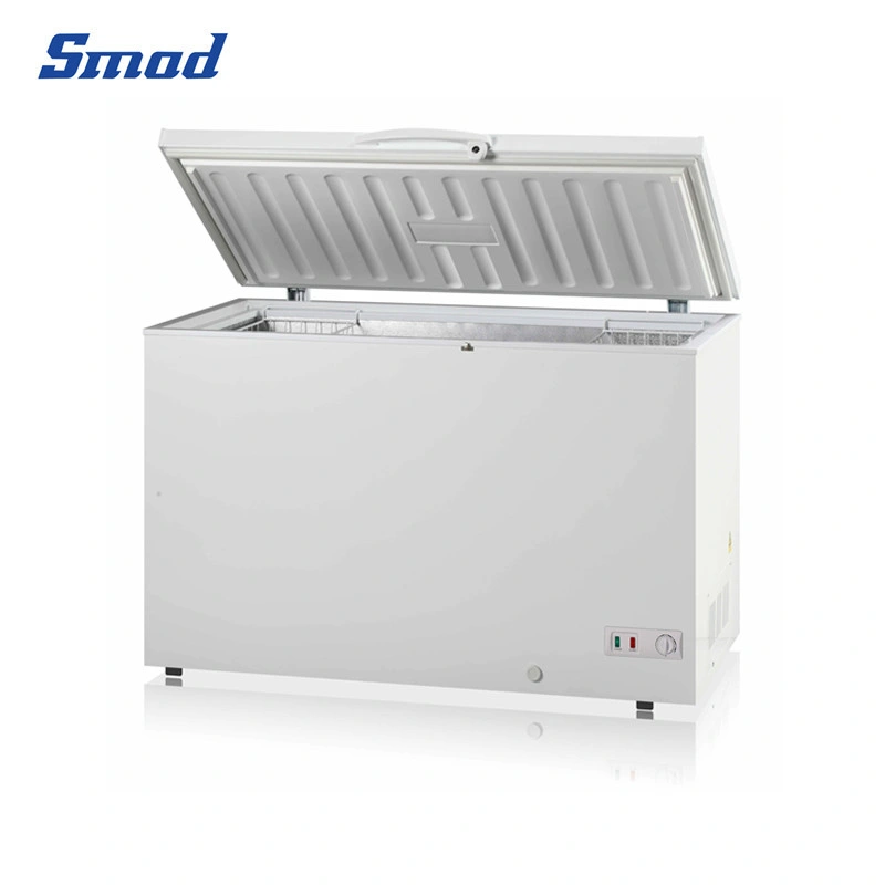 Commercial Single Solid Door Chest Deep Fridge Freezer