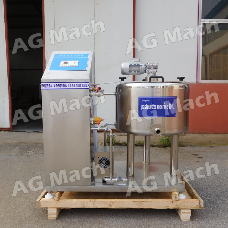 Factory Supply Steam Heating Method Small Pasteurizer Machine Juice Pasteurization