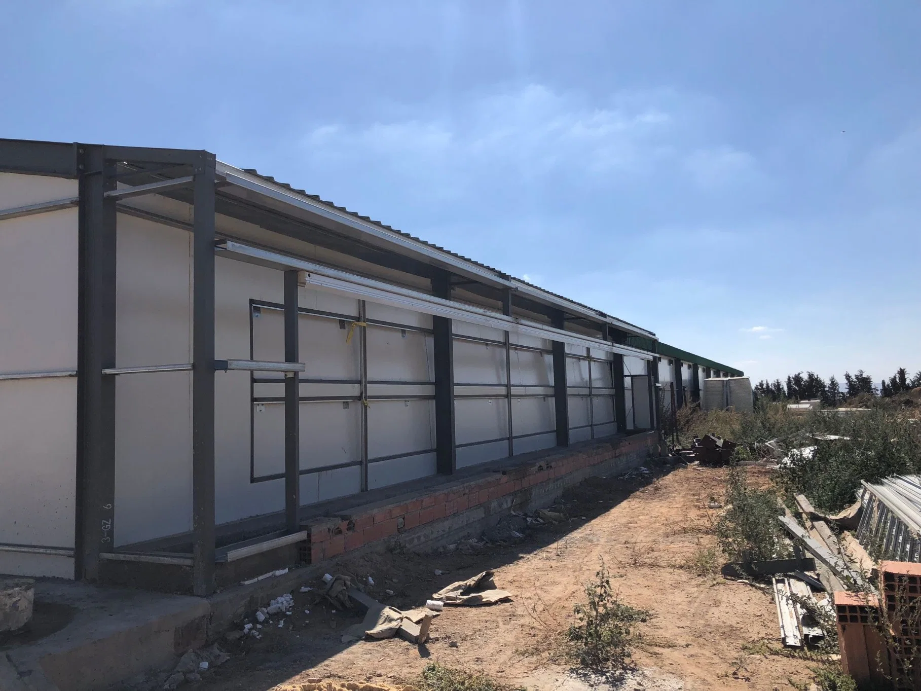 Layer und Broiler Prefab Building Systems Geflügelhuhn Farm House