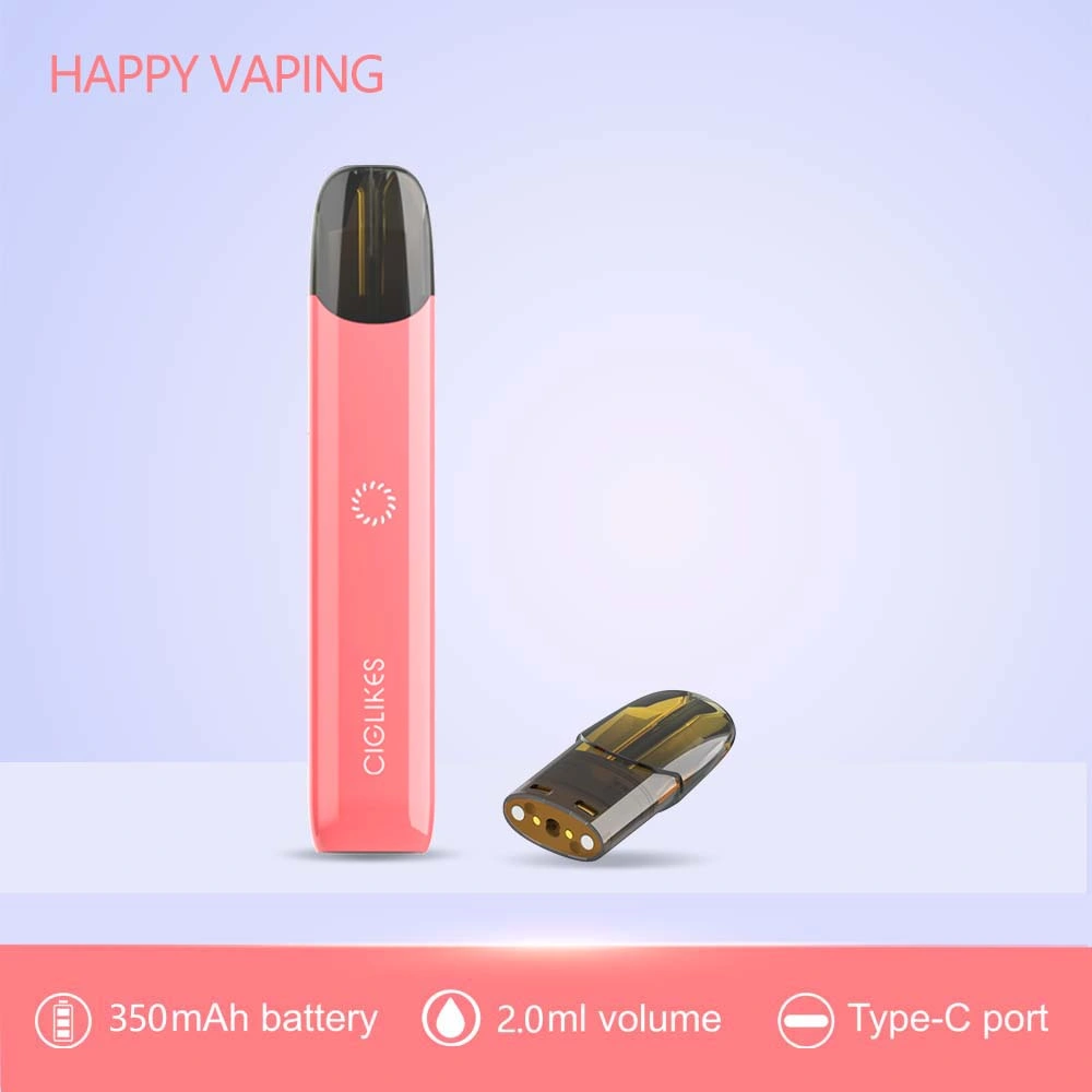 New Trend Ciglikes H3 Nano Ceramic Coil Thick Oil Disposable/Chargeable E Cig Empty Vape Pod System Starter Kit