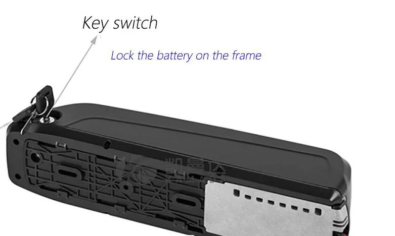 48V 17,5ah Batería de litio Downtube Hailong03 Batería recargable Li-ion recargable de alta potencia de 13s5p con SANYO Ga-3500mAh pilas