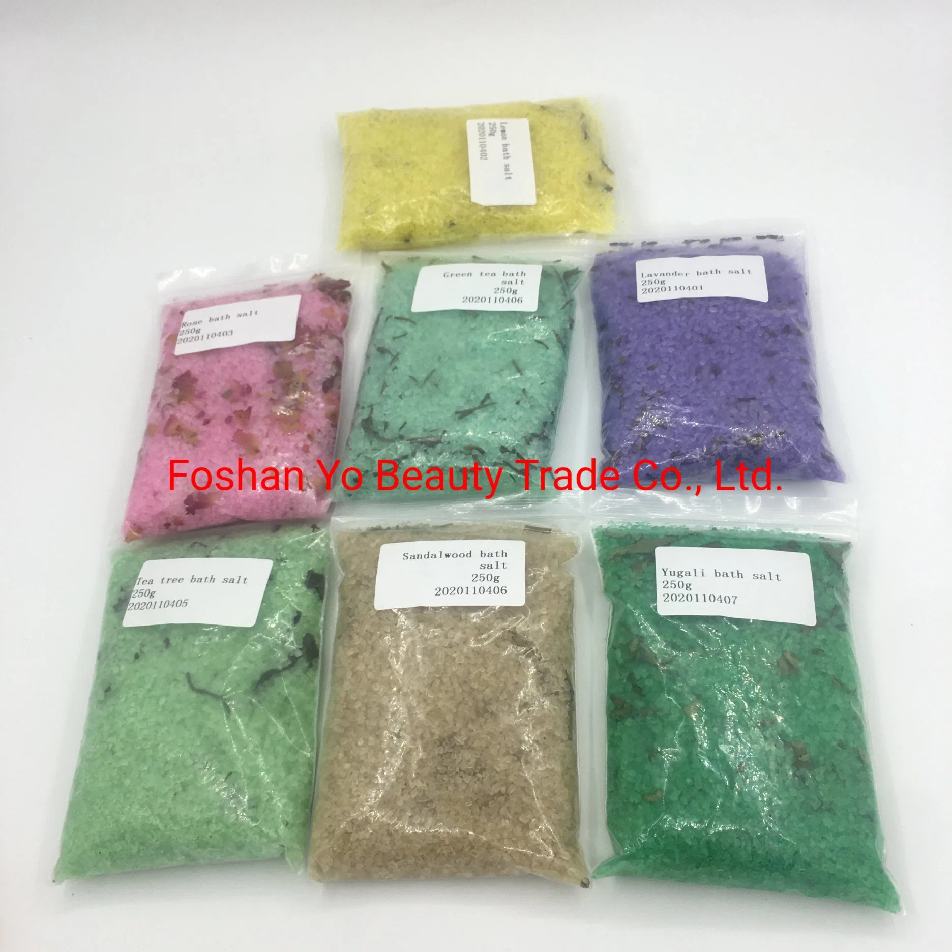 Private Label Customized Logo Yugali Grain Bath Salt for Exfoliator Deep Cleaning Moisturizing