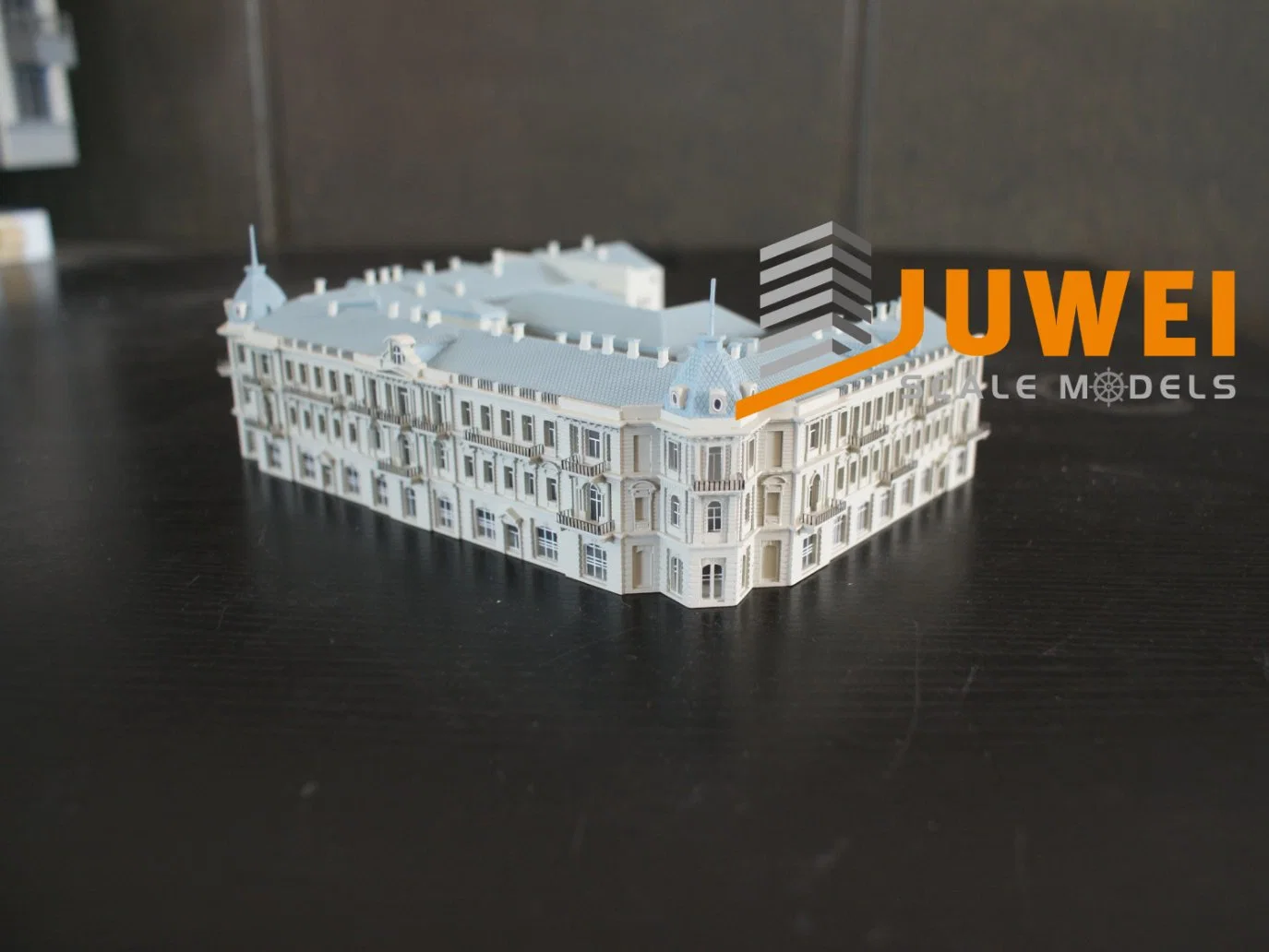 Bâtiment miniature en plastique Modèle d'échelle de décisions (JW-146)