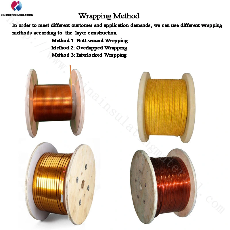 Polyimide Film Wrapped Insulated Aluminum/Copper Round Wire