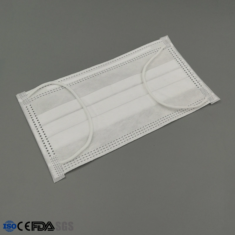 Wholesale/Supplier Medical Surgical Products Disposable Protective 3ply Face Mask