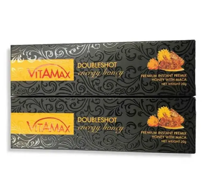 Vitamax Doubleshot Energy VIP Honey Premiun Instant Premix Honey 20gx10 Sachets