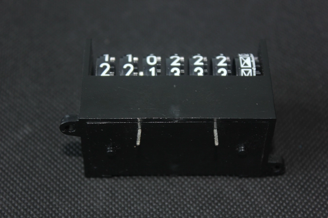 Meter Counter with 7 Digits for 1p