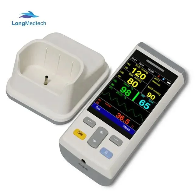 Portable Multi-Parameter Veterinary Monitor Vet Blood Pressure Monitor Blood Pressure Monitor for Dogs and Cats