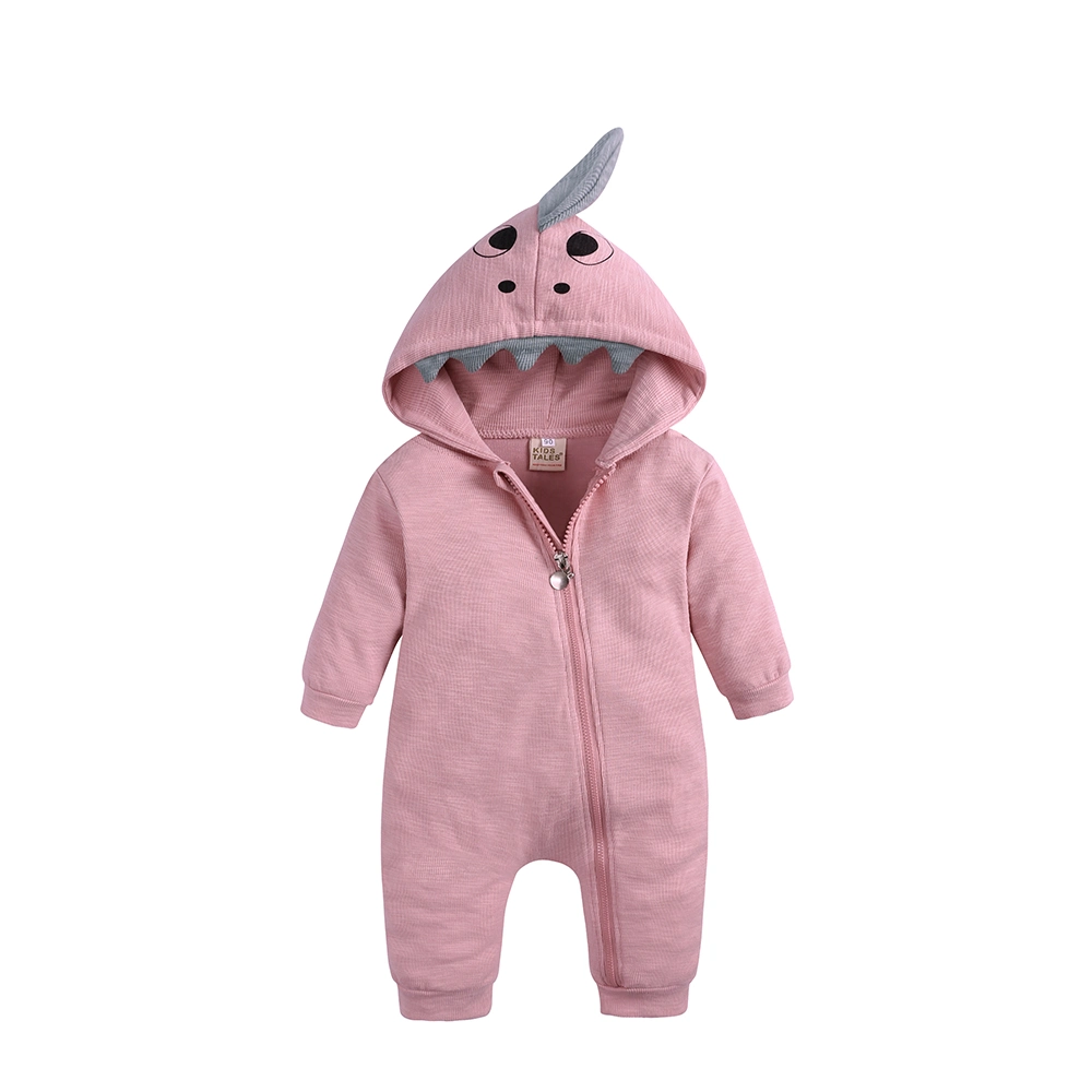 Popular Winter Newborn Baby Boys Rompers Cosplay Animal Dinosaur Cartoon Baby Girls Romper Costumes Wear