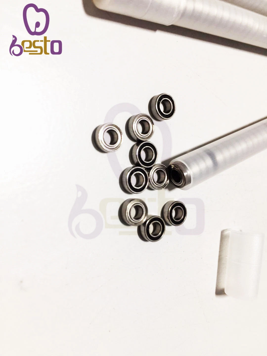 Dental High Speed Handpiece Steel Ceramic Bearing 2.38mm