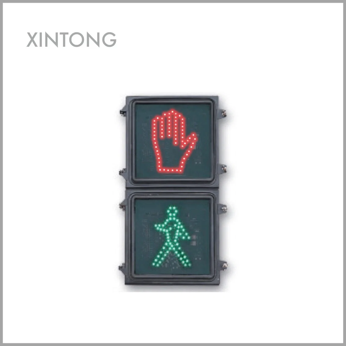 Portátil Xintong horquilla en la luz de la señal de tráfico