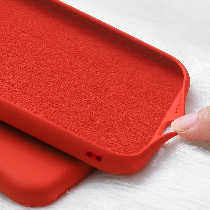 حقيبة هاتف Silicone سائلة أصلية من لون الحلوى لـ OnePlus 7 غطاء ملحقات الهواتف المحمولة المخصصة الاحترافية