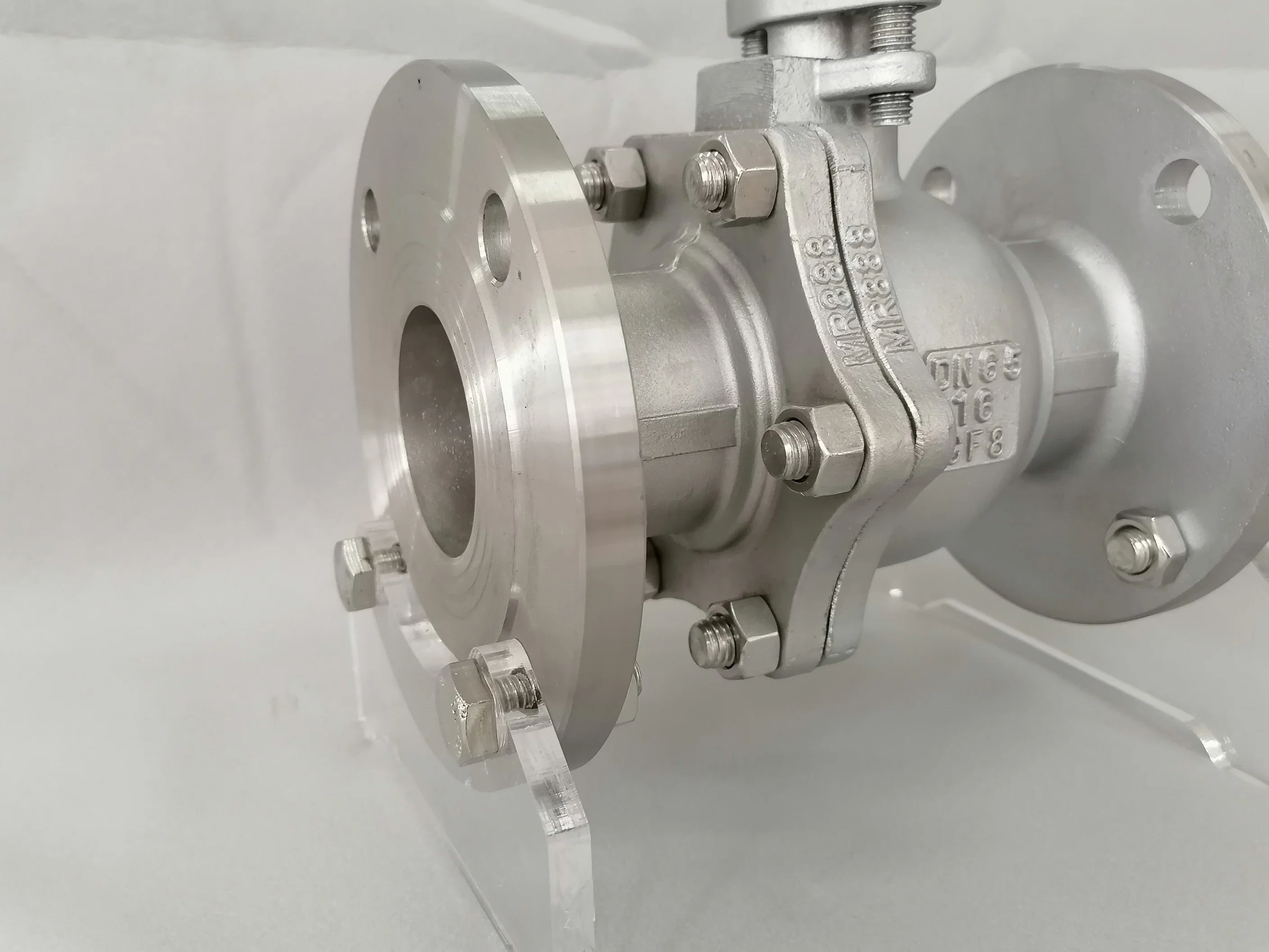 Stainless Steel SS304 Flange End Floating Ball Valve