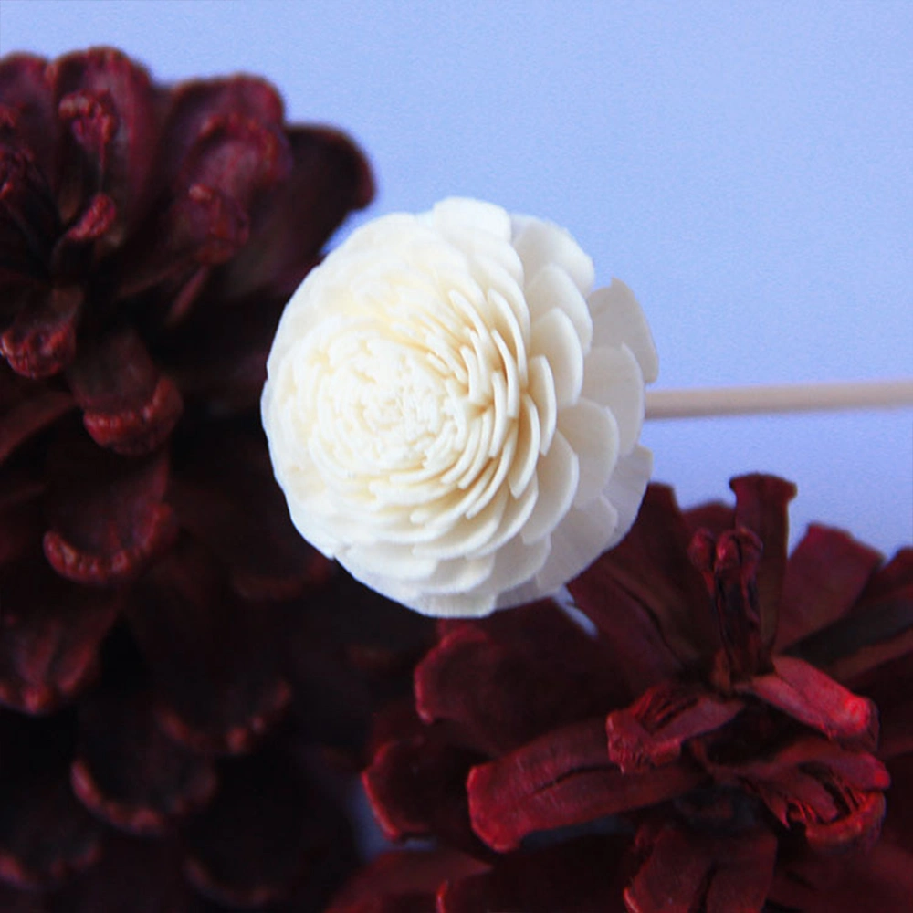 100% Original 8mm Water Lily Scent 2'' Blossom Fragrance Art Craft Diffuser Handmade Dried Flower for Air Fresher