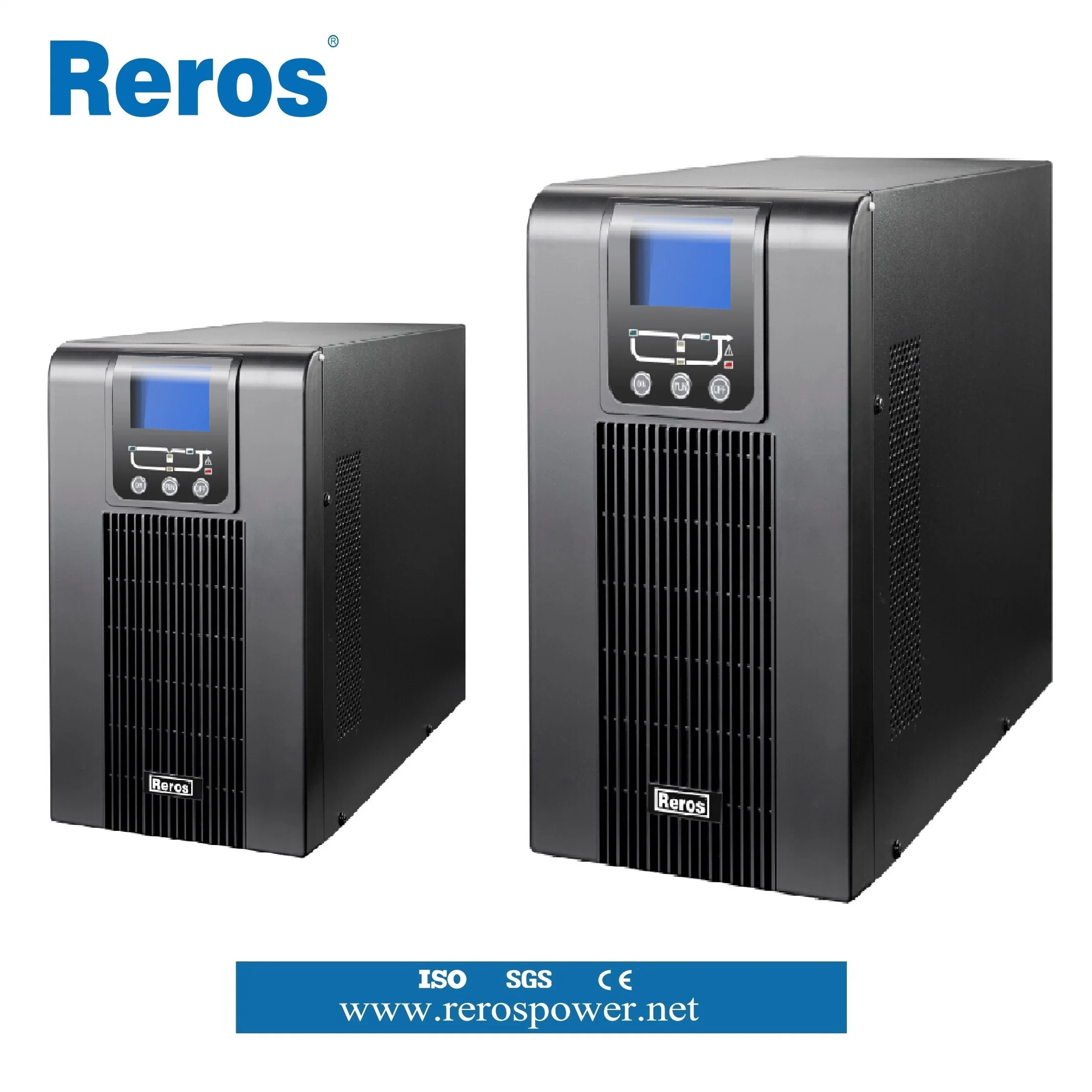 Reros Brand Online UPS Power Supply 1-20kVA with External Battery 192VDC