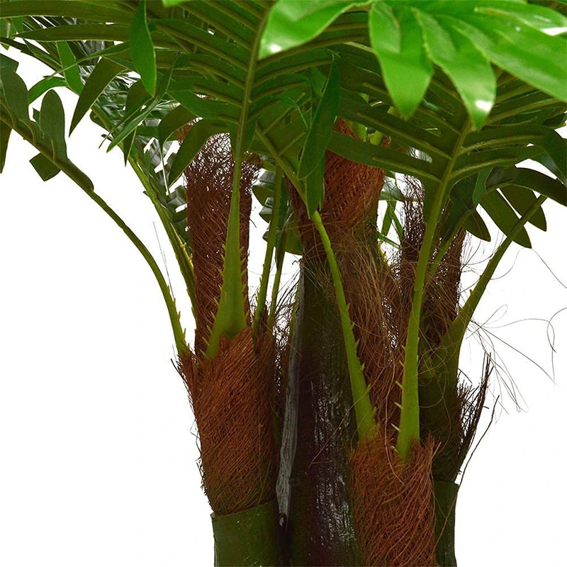 Árbol de hojas de palmera artificial Palm Frond falso plantas planta tropical