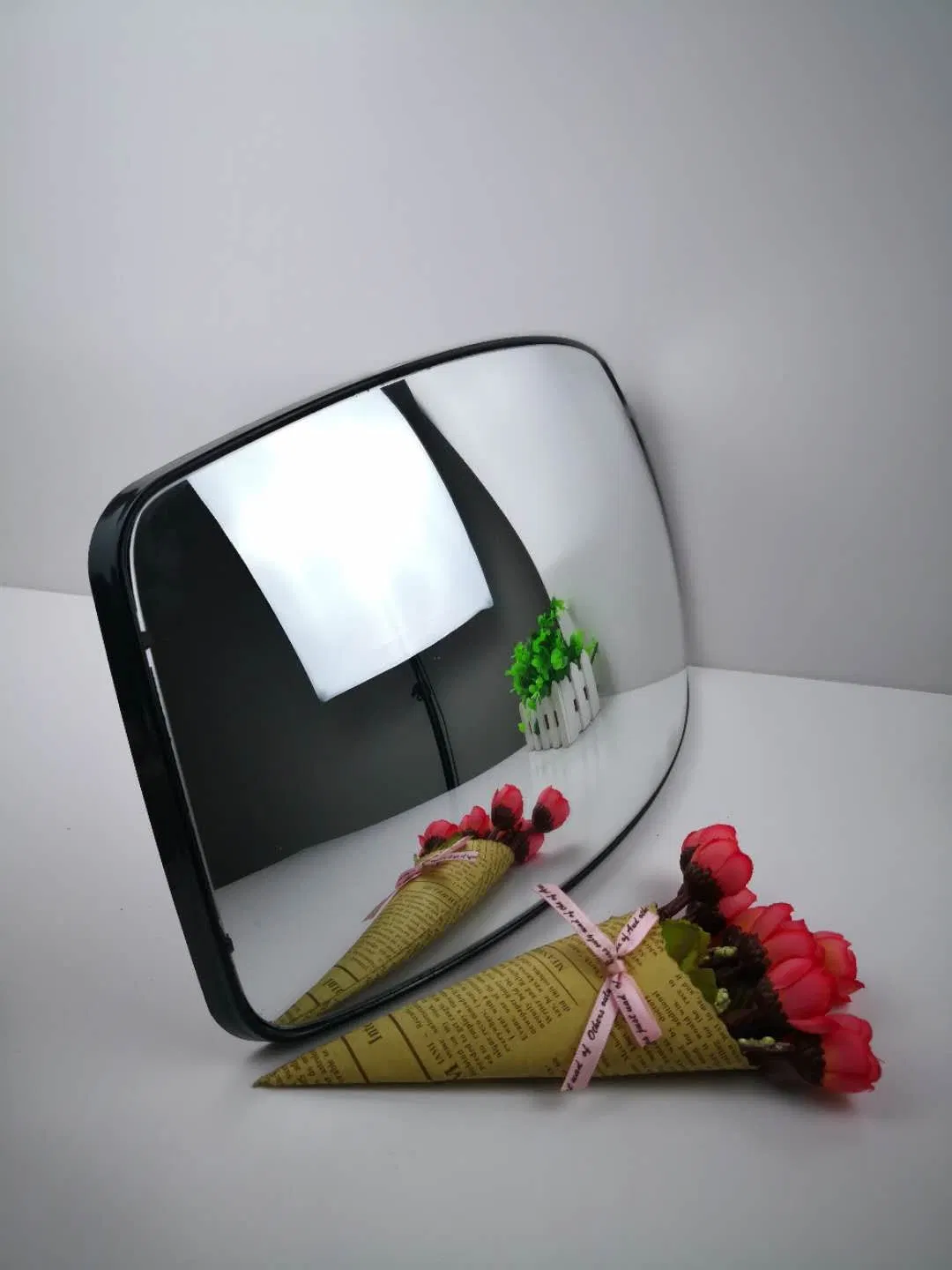 Chrome Convex Mirror for Truck Rearview Mirror Replacement Glass