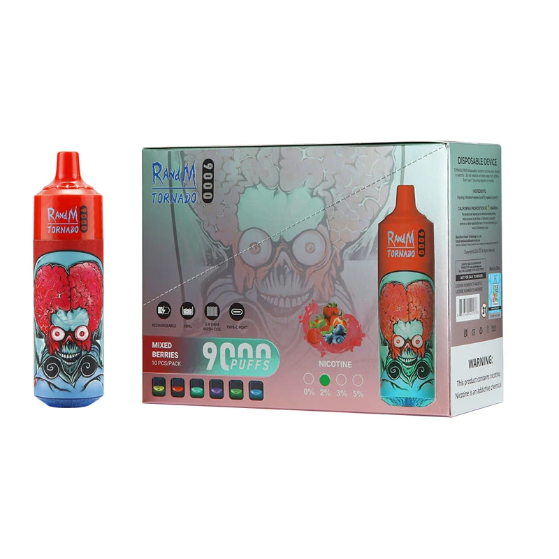 Europa Popular VAPE 9000 Puffs VAPE recargable Mayoreo desechable E Fábrica de fabricación de cigarrillos electrónicos