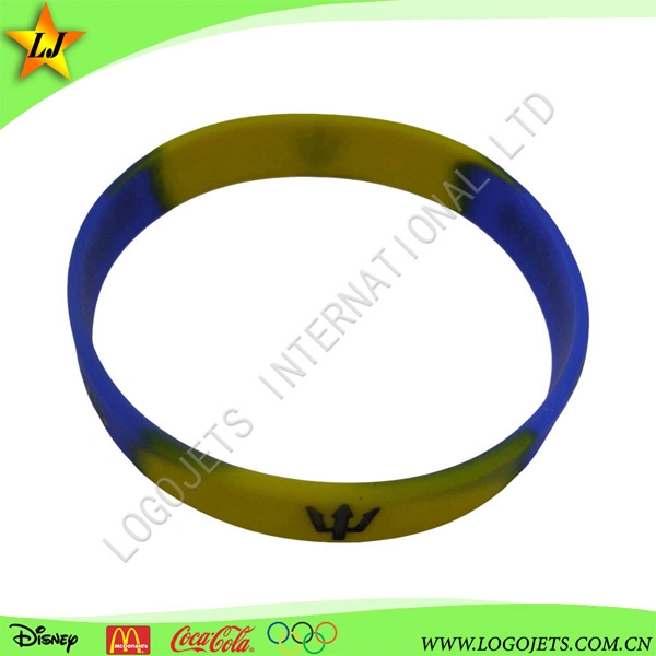 Customized Silicone Bracelet in Various Colors, Sizes, Logos